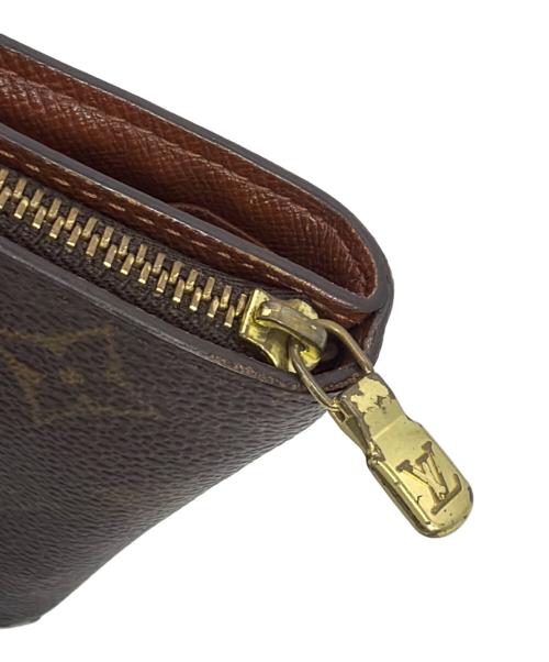 LOUIS VUITTON（ルイ ヴィトン）LOUIS VUITTON (ルイ ヴィトン) 2つ折り財布/コンパクトジップ ブラウンの古着・服飾アイテム