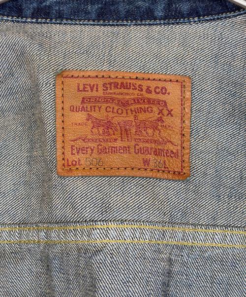 LEVI'S（リーバイス）LEVI'S (リーバイス) 1st復刻デニムジャケット インディゴ サイズ:SIZE W36 (M）の古着・服飾アイテム