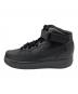 NIKE (ナイキ) AIR JORDAN1 MID ブラック サイズ:250(2.5) CN：8000円