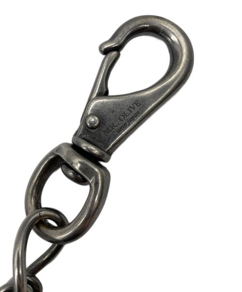 MR.OLIVE（ミスターオリーブ）MR.OLIVE (ミスターオリーブ) amp japan (アンプ・ジャパン) BIG WALLET CHAIN シルバーカラーの古着・服飾アイテム