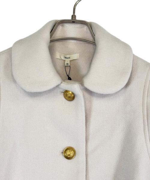 YORI（ヨリ）yori (ヨリ) ウールジャケット ライトピンク サイズ:SIZE 38（M）の古着・服飾アイテム