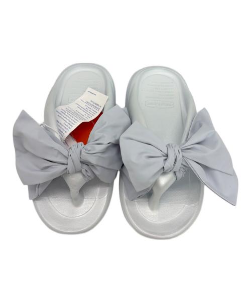 FRAY ID（フレイ アイディー）FRAY ID (フレイ アイディー) TAW&TOE (トーアンドトー) サンダル スカイブルー サイズ:SIZE 24cm 未使用品の古着・服飾アイテム