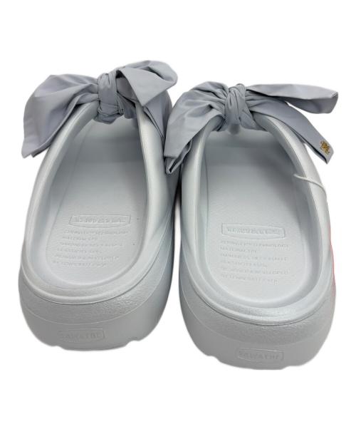 FRAY ID（フレイ アイディー）FRAY ID (フレイ アイディー) TAW&TOE (トーアンドトー) サンダル スカイブルー サイズ:SIZE 24cm 未使用品の古着・服飾アイテム
