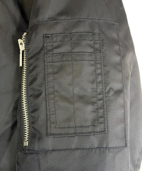 BANDAI（バンダイ）BANDAI (バンダイ) MA-1リバーシブルジャケット ブラック サイズ:SIZE Lの古着・服飾アイテム