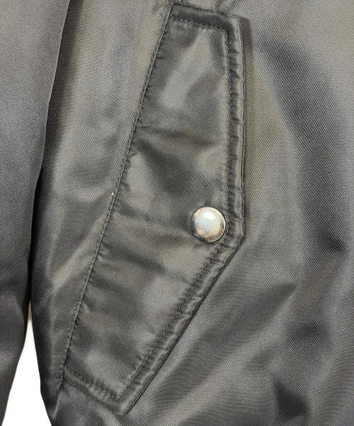 BANDAI（バンダイ）BANDAI (バンダイ) MA-1リバーシブルジャケット ブラック サイズ:SIZE Lの古着・服飾アイテム