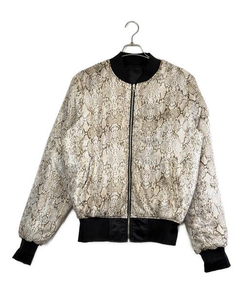BANDAI（バンダイ）BANDAI (バンダイ) MA-1リバーシブルジャケット ブラック サイズ:SIZE Lの古着・服飾アイテム