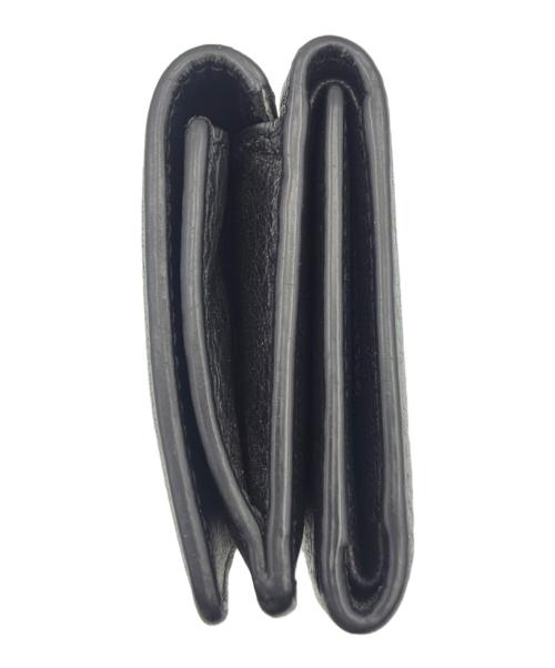 BALENCIAGA（バレンシアガ）BALENCIAGA (バレンシアガ) 3つ折り財布/エブリデイ ミニ ウォレット ブラックの古着・服飾アイテム