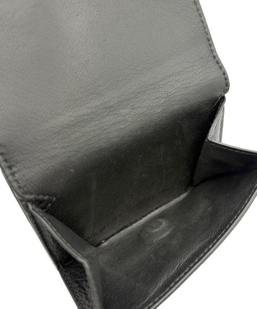 BALENCIAGA（バレンシアガ）BALENCIAGA (バレンシアガ) 3つ折り財布/エブリデイ ミニ ウォレット ブラックの古着・服飾アイテム