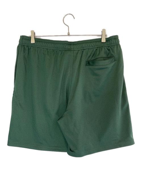 stussy（ステューシー）stussy (ステューシー) メッシュショートパンツ グリーン サイズ:SIZE Lの古着・服飾アイテム