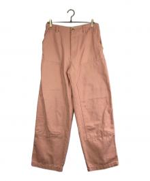stussy（ステューシー）の古着「Canvas Work Pants」｜ピンク