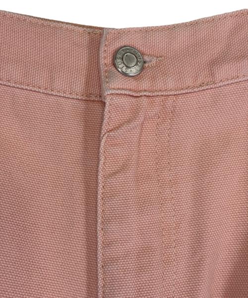 stussy（ステューシー）stussy (ステューシー) Canvas Work Pants ピンク サイズ:SIZE 86cm (W34)の古着・服飾アイテム