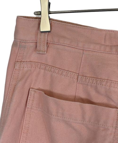 stussy（ステューシー）stussy (ステューシー) Canvas Work Pants ピンク サイズ:SIZE 86cm (W34)の古着・服飾アイテム