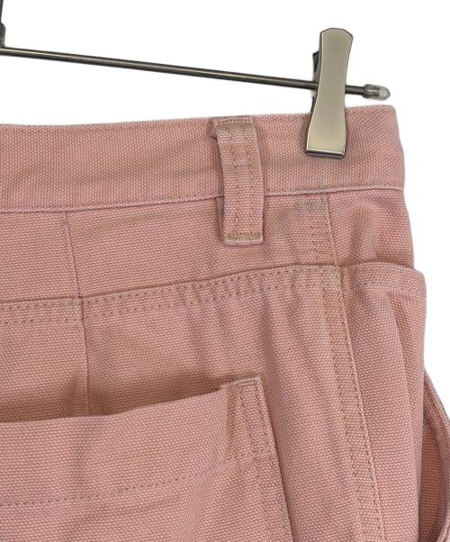 stussy（ステューシー）stussy (ステューシー) Canvas Work Pants ピンク サイズ:SIZE 86cm (W34)の古着・服飾アイテム