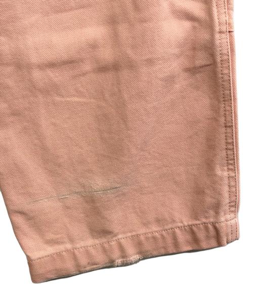 stussy（ステューシー）stussy (ステューシー) Canvas Work Pants ピンク サイズ:SIZE 86cm (W34)の古着・服飾アイテム