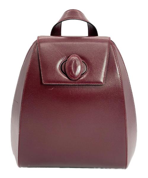 Cartier（カルティエ）Cartier (カルティエ) リュック ボルドーの古着・服飾アイテム
