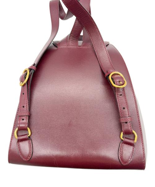 Cartier（カルティエ）Cartier (カルティエ) リュック ボルドーの古着・服飾アイテム