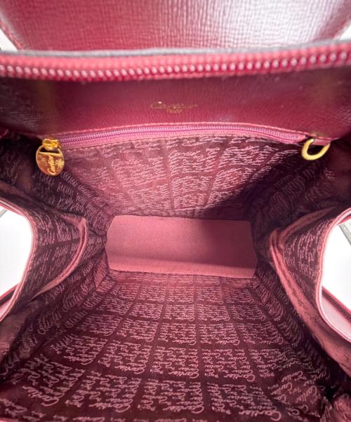 Cartier（カルティエ）Cartier (カルティエ) リュック ボルドーの古着・服飾アイテム