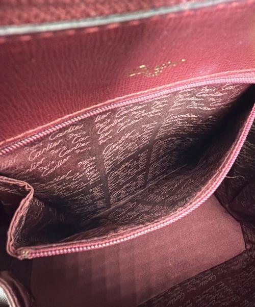 Cartier（カルティエ）Cartier (カルティエ) リュック ボルドーの古着・服飾アイテム