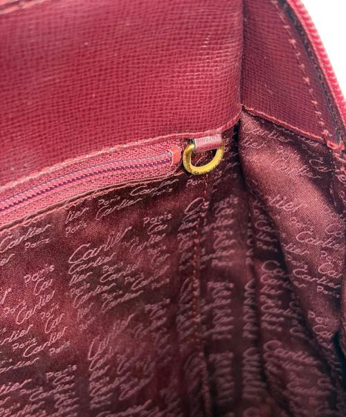 Cartier（カルティエ）Cartier (カルティエ) リュック ボルドーの古着・服飾アイテム