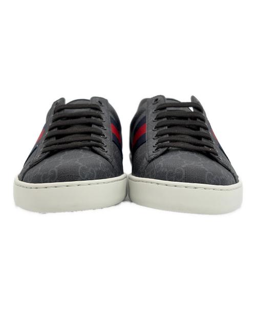 GUCCI（グッチ）GUCCI (グッチ) スニーカー グレー サイズ:SIZE 7 1/2（26.5cm）の古着・服飾アイテム