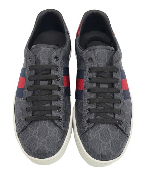 GUCCI（グッチ）GUCCI (グッチ) スニーカー グレー サイズ:SIZE 7 1/2（26.5cm）の古着・服飾アイテム