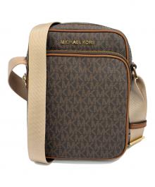 MICHAEL KORS（マイケルコース）の古着「ジェットセットトラベル ショルダーバッグ」｜ブラウン