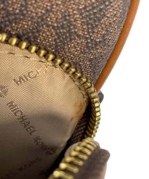 MICHAEL KORS（マイケルコース）MICHAEL KORS (マイケルコース) ジェットセットトラベル ショルダーバッグ ブラウンの古着・服飾アイテム