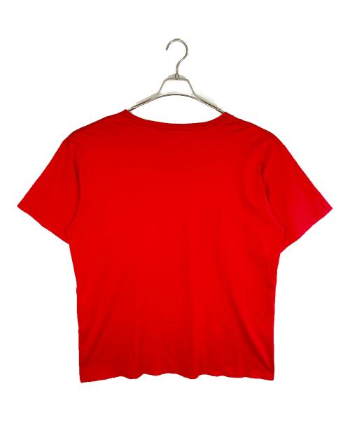 CELINE（セリーヌ）CELINE (セリーヌ) アーティストスタッズプリントTシャツ レッド サイズ:Lの古着・服飾アイテム