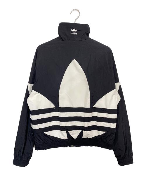 adidas Originals（アディダスオリジナル）adidas originals (アディダスオリジナル) Big Trefoil Training Jacket/ビッグ・トレフォイル・トレーニング・ジャケット ブラック×ホワイト サイズ:Lの古着・服飾アイテム