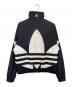 adidas originals (アディダスオリジナル) Big Trefoil Training Jacket/ビッグ・トレフォイル・トレーニング・ジャケット ブラック×ホワイト サイズ:L：6000円