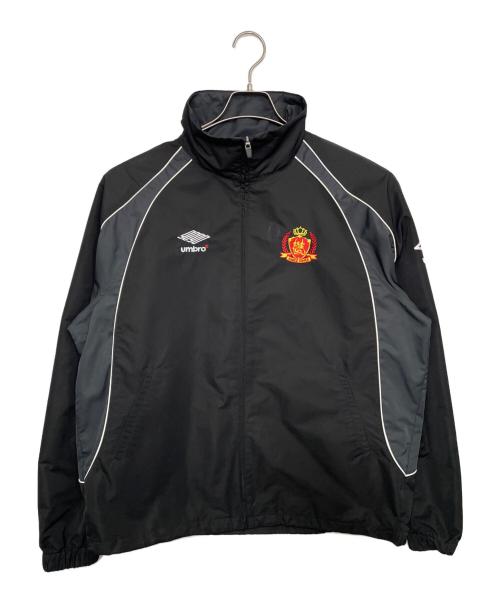 UMBRO（アンブロ）UMBRO (アンブロ) 9090 (9090) Emblem Nylon Jacket/エンブレム ナイロン ジャケット ブラック サイズ:XLの古着・服飾アイテム