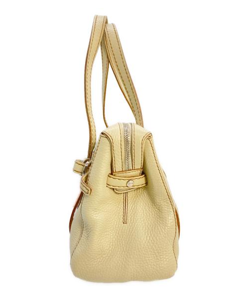 TOD'S（トッズ）TOD'S (トッズ) ハンドバッグ ベージュの古着・服飾アイテム