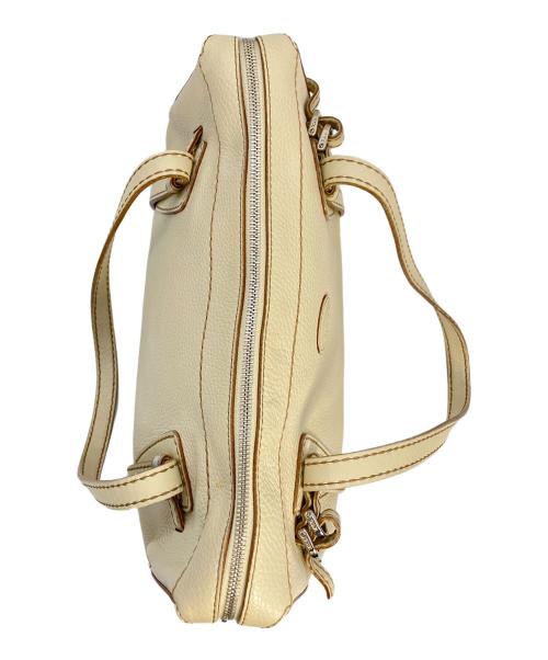 TOD'S（トッズ）TOD'S (トッズ) ハンドバッグ ベージュの古着・服飾アイテム