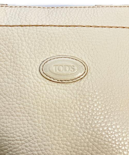 TOD'S（トッズ）TOD'S (トッズ) ハンドバッグ ベージュの古着・服飾アイテム