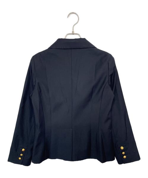 Emma Taylor（エマテイラー）Emma Taylor (エマテイラー) ダブルテーラードジャケット ネイビー サイズ:36の古着・服飾アイテム
