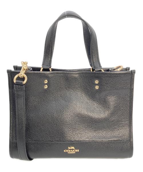 COACH（コーチ）COACH (コーチ) 2WAYバッグ ブラックの古着・服飾アイテム
