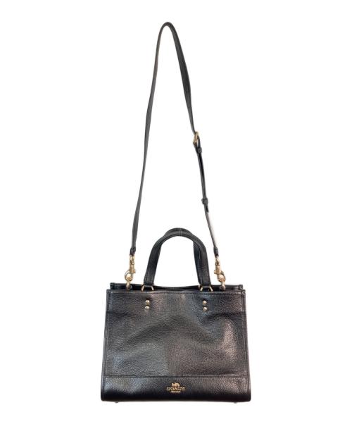 COACH（コーチ）COACH (コーチ) 2WAYバッグ ブラックの古着・服飾アイテム