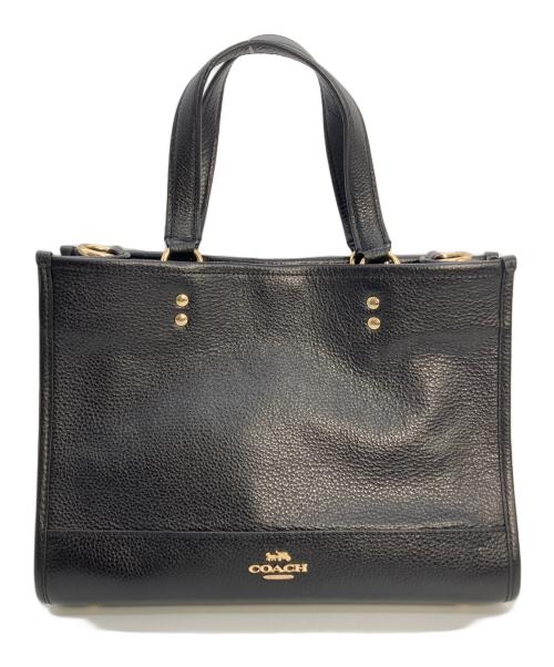 COACH（コーチ）COACH (コーチ) 2WAYバッグ ブラックの古着・服飾アイテム