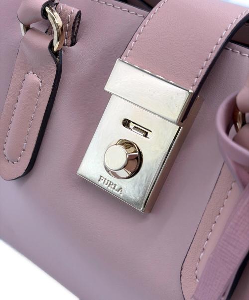 FURLA（フルラ）FURLA (フルラ) ハンドバッグ ピンクの古着・服飾アイテム