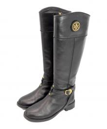 TORY BURCH（トリーバーチ）の古着「ロングブーツ」｜ブラック