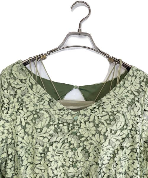 KASTANE（カスタネ）KASTANE (カスタネ) オケージョンドレス グリーン サイズ:SIZE S 未使用品の古着・服飾アイテム