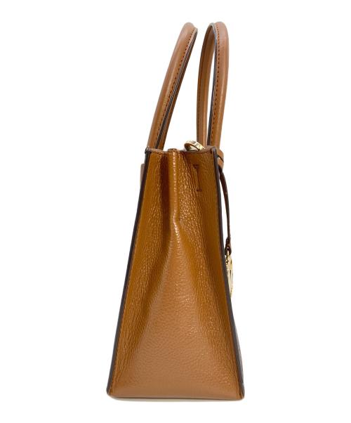 MICHAEL KORS（マイケルコース）MICHAEL KORS (マイケルコース) 2WAYバッグ ブラウンの古着・服飾アイテム