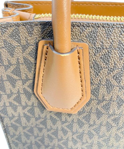 MICHAEL KORS（マイケルコース）MICHAEL KORS (マイケルコース) 2WAYバッグ ブラウンの古着・服飾アイテム