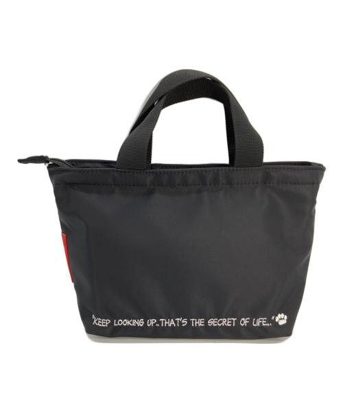 Manhattan Portage（マンハッタンポーテージ）Manhattan Portage (マンハッタンポーテージ) PEANUTS (ピーナッツ) ミニトートバッグ ブラックの古着・服飾アイテム