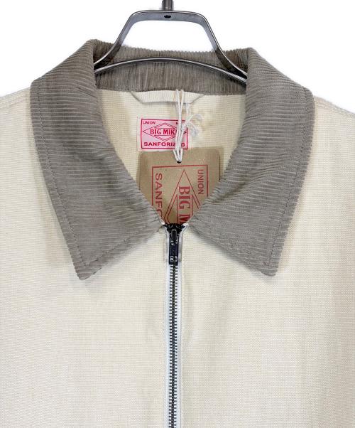 BIG MIKE（ビックマイク）BIG MIKE (ビックマイク) Washed Duck Tracker Jacket ナチュラル サイズ:SIZE XLの古着・服飾アイテム