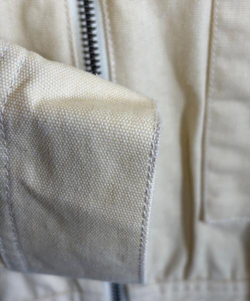 BIG MIKE（ビックマイク）BIG MIKE (ビックマイク) Washed Duck Tracker Jacket ナチュラル サイズ:SIZE XLの古着・服飾アイテム