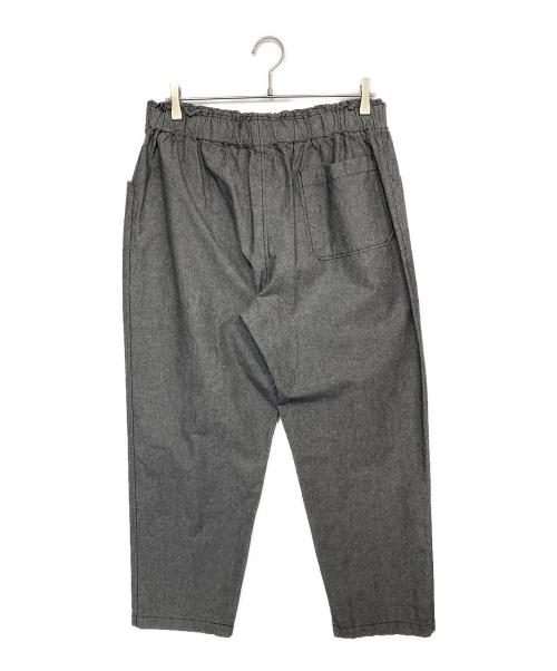 BIG MIKE（ビックマイク）BIG MIKE (ビックマイク) Front Stitch Chambray Easy Pants/フロント ステッチ シャンブレー イージー パンツ ブラック サイズ:L 未使用品の古着・服飾アイテム