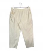 BIG MIKEビックマイク）の古着「Front Stitch Chambray Easy Pants/フロント ステッチ シャンブレー イージー パンツ」｜ナチュラル