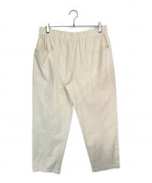 BIG MIKE（ビックマイク）の古着「Front Stitch Chambray Easy Pants/フロント ステッチ シャンブレー イージー パンツ」｜ナチュラル