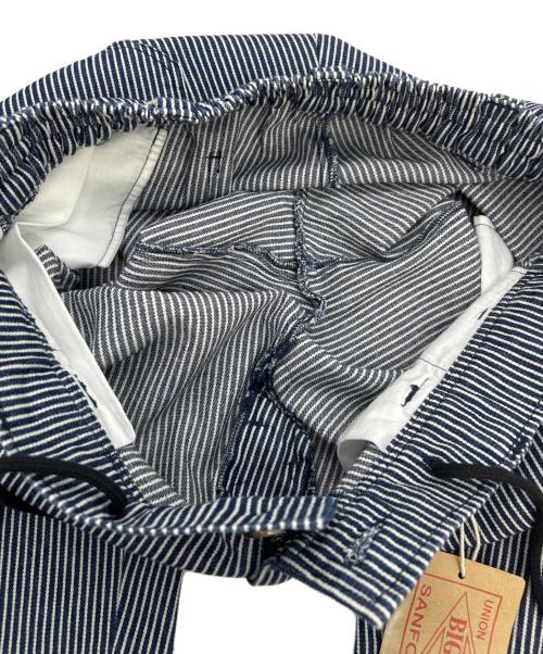 BIG MIKE（ビックマイク）BIG MIKE (ビックマイク) DENIM EASY PAINTER PANTS ネイビー×ホワイト サイズ:SIZE Lの古着・服飾アイテム